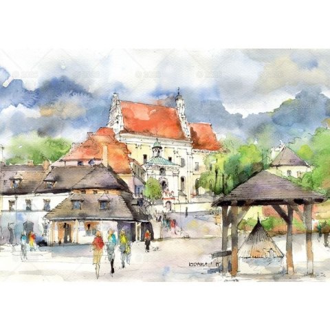Kalendarz ścienny miasta w awkareli rodzinny 2026 280mm x 400mm Lucrum (WL05) Kalendarz ścienny miasta w awkareli rodzinny 2026 280mm x 400mm Lucrum (WL05)