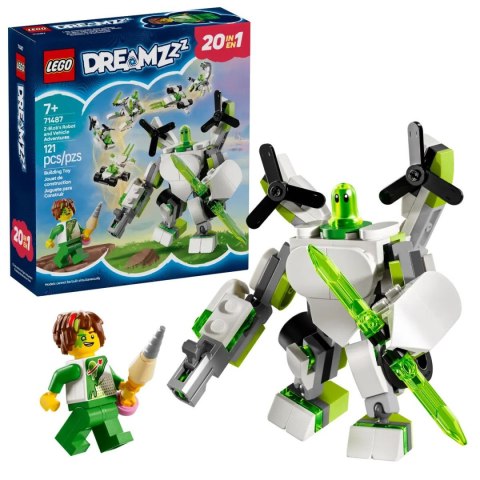 Klocki konstrukcyjne DREAMZzz Przygody Z-Bloba — roboty i pojazdy Lego (71487)