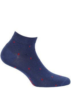 ZAKOSTKI PERFECT MAN CASUAL 45-47 navy/kropki