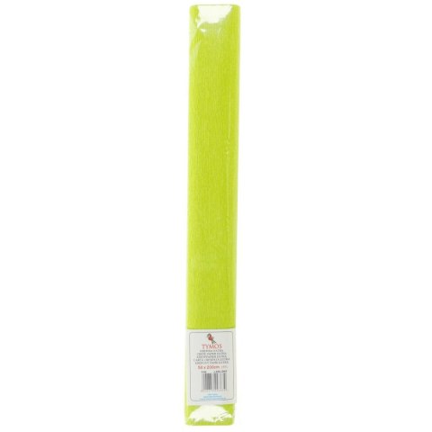Bibuła marszczona marszczona 116 zielona jasna 500mm x 2000mm Tymos Bibuła marszczona marszczona 116 zielona jasna 500mm x 2000mm Tymos