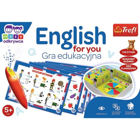 Gra edukacyjna English for you Magiczny ołówek English for you Magiczny ołówek Trefl (02113)