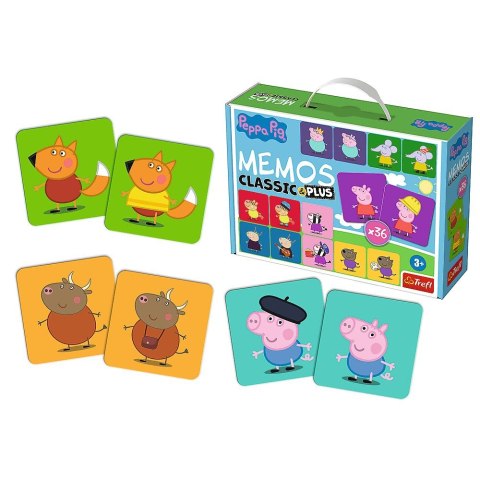 Gra pamięciowa Psi Patrol Memos Classic & Plus, Paw Patrol Trefl (02269)
