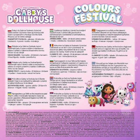 Gra planszowa Colours Festival Koci Domek Gabi Trefl (02594) Gra planszowa Colours Festival Koci Domek Gabi Trefl (02594)