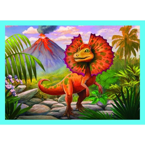 Puzzle Dinozaury 4w1 4w1 el. Trefl (34609) Puzzle Dinozaury 4w1 4w1 el. Trefl (34609)