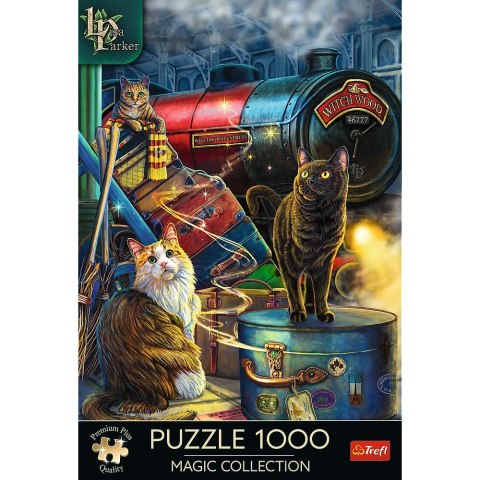Puzzle Magic Collection Premium Plus Ekspres czarownic 1000 el. Trefl (10897)