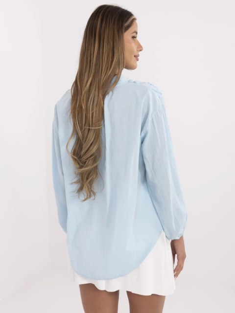 Bluzka TW-KS-BI-3145.67 jasny niebieski S