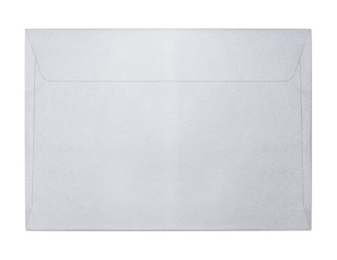 Koperta c5 diamentowa biel C5 srebrna [mm:] 162x229 Galeria Papieru (280616) 10 sztuk